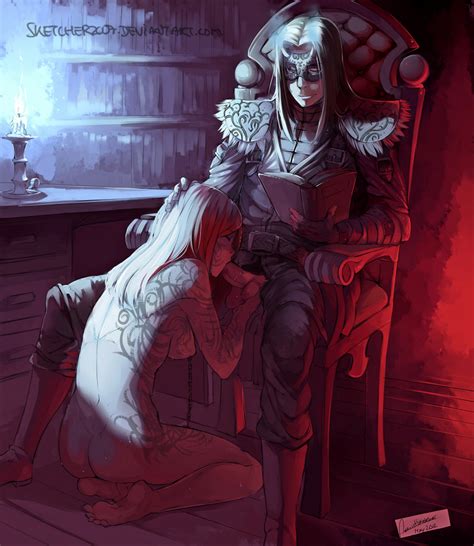 Under The Candle Light By Faustsketcher Hentai Foundry