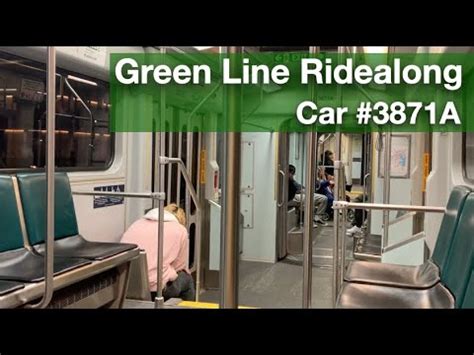 Ride On Mbta Green Line Car A In Frank Oglesby Jr