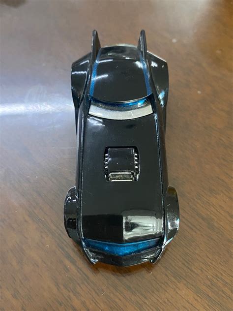 Hot Wheels Batman DC Comics S Animated Batmobile Blue Pin Stripes