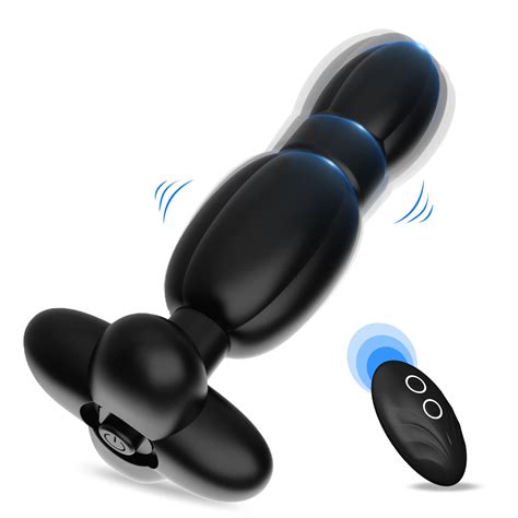Xoplay Vibrating Butt Plugs Remote Control Anal Vibrator Anal Plugs