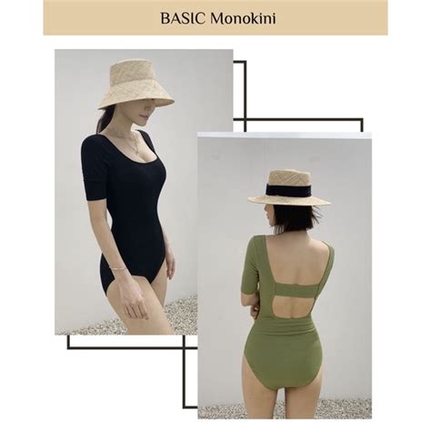 Jual Basic Bikini Set Bikini Korea Monokini Bikini Murah Swimsuit Two Pieces