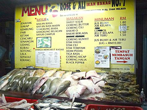 Tertunailah Hasrat Di Hati Medan Ikan Bakar Alai Melaka