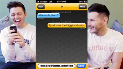 These Gay Couples Read Horrifyingly Explicit Grindr Messages