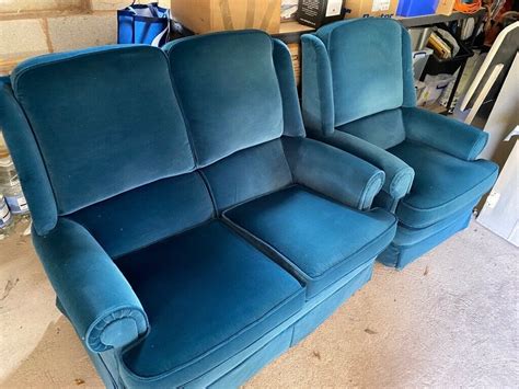 Teal Parker Knoll 3 Piece Suite In Exeter Devon Gumtree