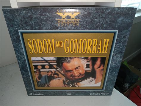 Sodom and Gomorrah (Not Rated) (2 LaserDiscs) (1991) – Eborn Books
