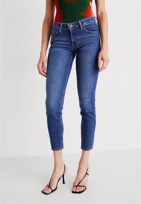 Lee CAROL - Jeans Straight Leg - rocky blue/stoneblue - Zalando.dk