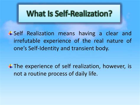 realization  powerpoint    id