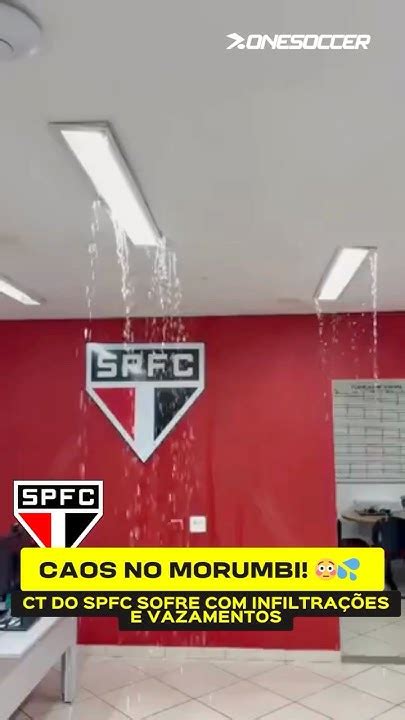 O Tempo Fechou No Morumbi - TEMPO FECHOU NO SÃO PAULO! 🚨💦 CT do Tricolor alaga após forte chuva no ...