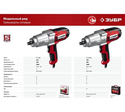 Ударный сетевой гайковерт ЗУБР ГС-300 К - выгодная цена, отзывы ...