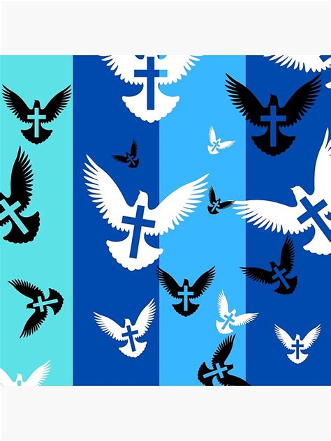 Holy Spirit Sweet Heavenly Dove Poster For Sale By Gummieflare