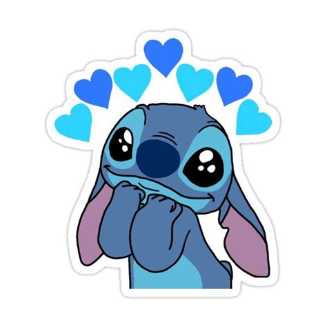 Stitch Sticker By Lucypucko In Stitch Cartoon Stitch Drawing