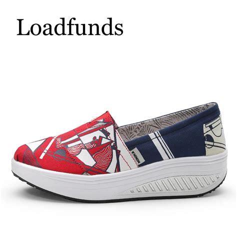 Loadfunds Zapatos De Plataforma Para Mujer Mocasines Con Toing Swing Mocasines Zapatos