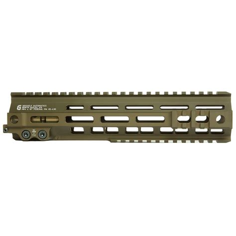 Geissele 10" M-LOK MK4 Federal OD Green Super Modular Rail 05-430ODG