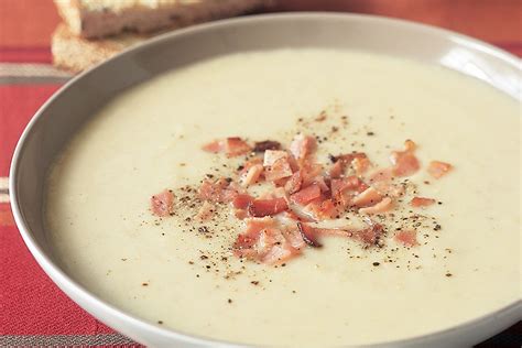 Cream Of Potato Soup With Bacon