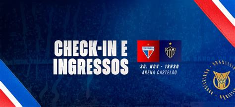 Ingressos Para Fortaleza X Atlético Mg - Fortaleza Esporte Clube