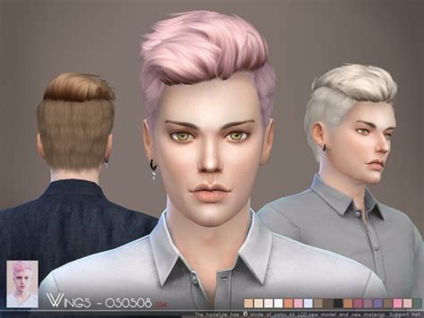 The Sims Resource Wings Os Hair Sims Hairs