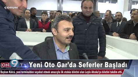 Orum Belediye Ba Kan Muzaffer K Lc Terminalden Ger Ekle Tirilen Ilk