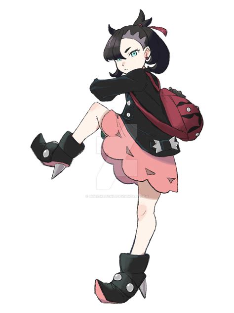 Pokemon Marnie By Bhalsketchit On Deviantart