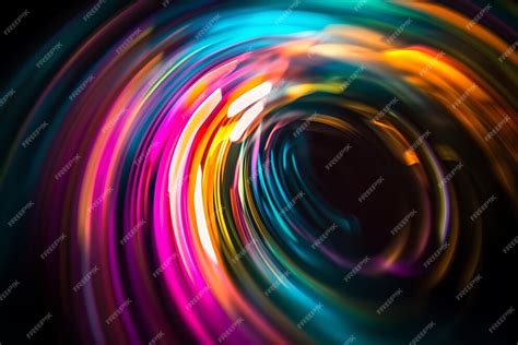 Uncovering Endless Possibilities in a Blurred Color Light | Premium AI ...