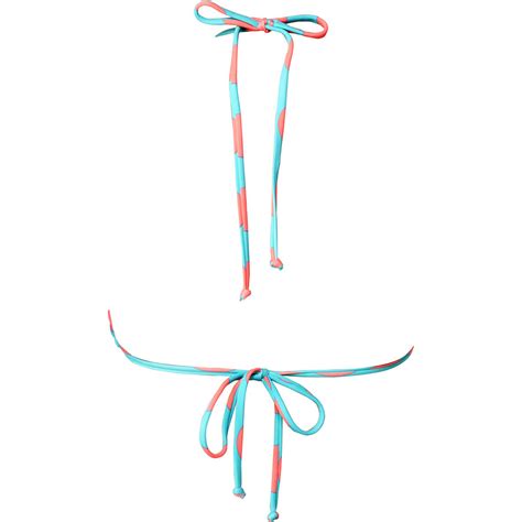 Roxy Connect The Dots Tiki Triangle Bikini Top Women S Clothing