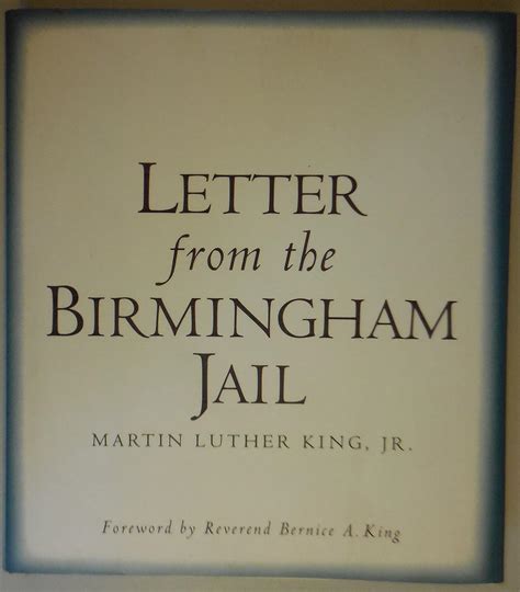 Letter from the Birmingham Jail: King, Martin Luther, Jr., Martin ...