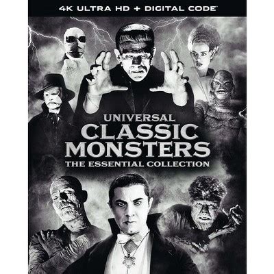 Universal Classic Monsters: The Essential Collection (4K/UHD) : Target