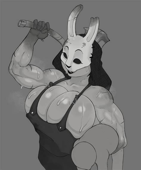 Rule 34 Algo Original Axe Big Breasts Black Hair Breasts Bunny Mask