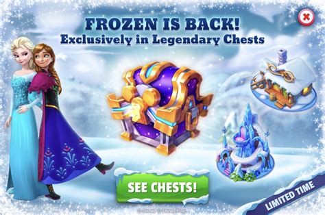 [Legendary Chests] "Frozen" is back! Exclusively in Legendary Chests ...