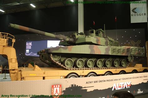 IDEF 2019 BMC Presents Serial Production Of Altay T1 MBT Main Battle