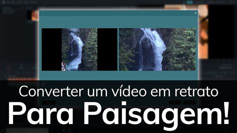 Como Converter Um Vídeo Retrato Para Paisagem Wondershare Filmora