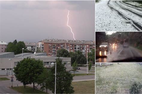 Video Sna No Nevrijeme Zahvatilo Dijelove Hrvatske Tu A Veli Ine