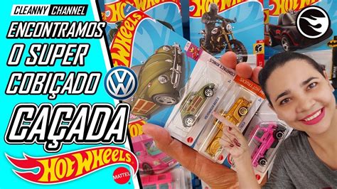 CAÇADA HOT WHEELS ENCONTREI O SUPER COBIÇADO FUSCA PT BR Cleanny