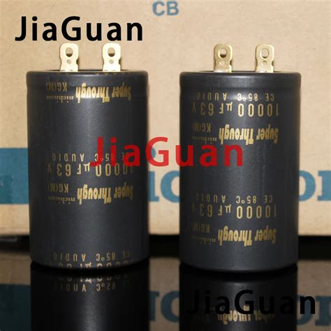 NICHICON KG 슈퍼 스루 63V10000UF 50x80mm 오디오 10000UF 63V 앰프, 10000uF/63V 골든 ...
