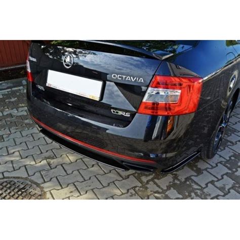 Diffuseur Central Arrière Skoda Octavia 3 Rs Kits carrosserie