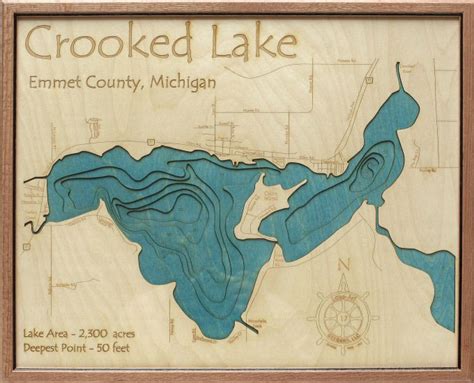 Crooked Lake 3d Depth Map Grandpa Shorters