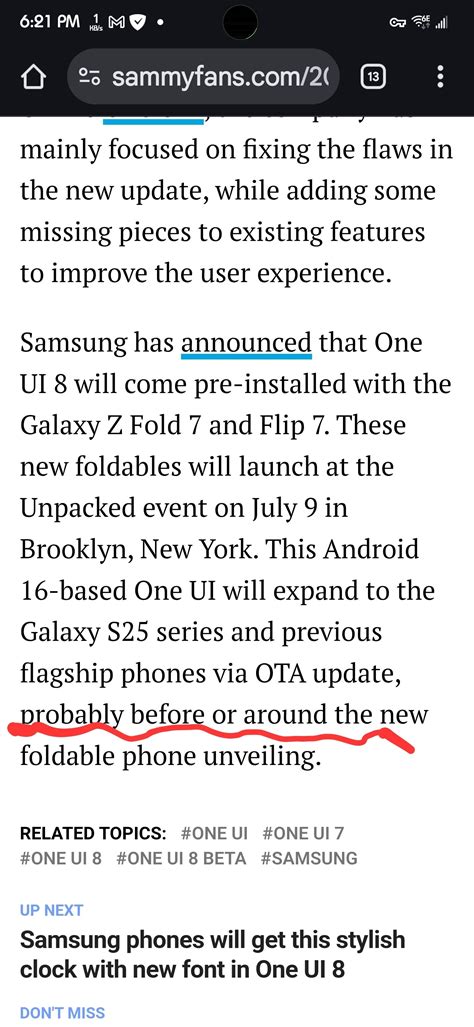 One UI 8 possibly done beta testing for S25s - Samsung Members