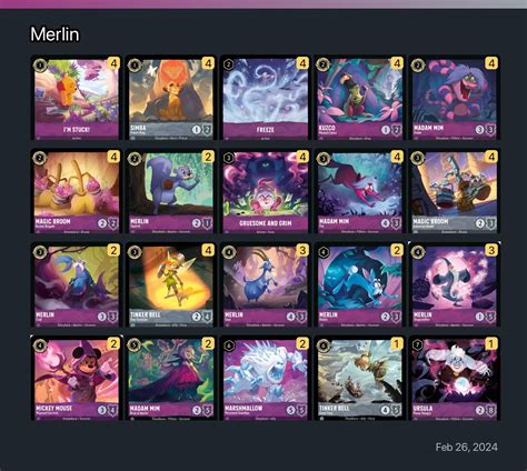 Merlin Lorcana Deck Lorcanagg