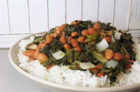 Collard Greens Beans Over Rice Margaret Holmes