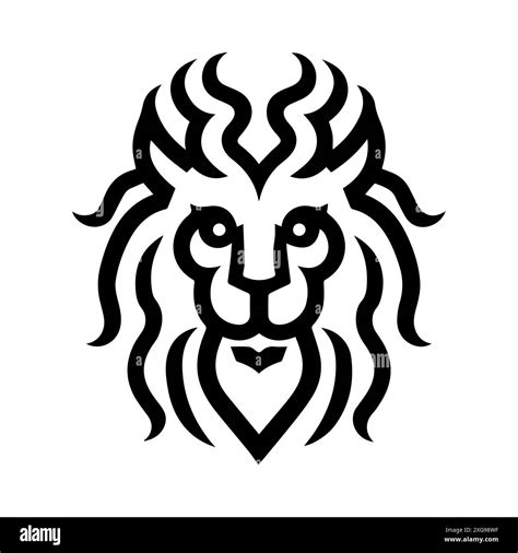 Manticore Icon Or Modern Line Symbol Vector Line Art And Icon Design