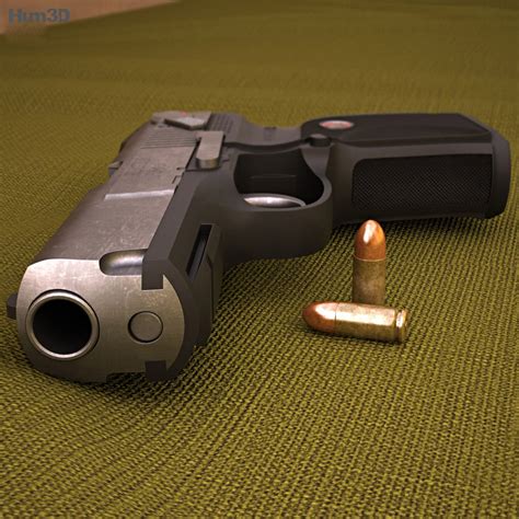 Ruger P345 3d Model Download Pistol On