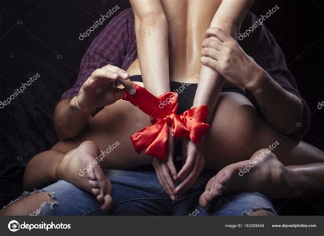 Sexy Ass Of Girl With Hands Tied Behind Back Stock Photo By Tverdohlib