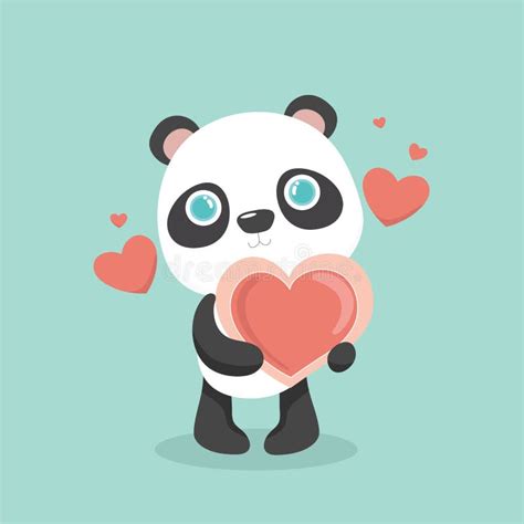 Illustration Vectorielle D Un Petit Panda De Dessin Anim Mignon