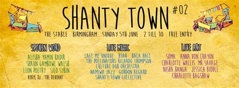 Shanty Town Mini Fest At The Stable Grapevine Birmingham