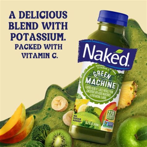 Naked Juice Green Machine Flavored Juice Smoothie Blend Fl Oz Qfc