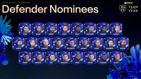 FIFA 23 TOTY Squad Release Date And Nominees