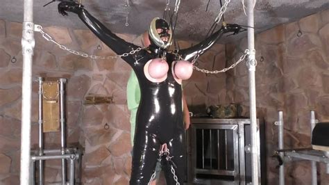 Titslave Eva Is Back Big Tits In Heavy Rubber Part Mp HD