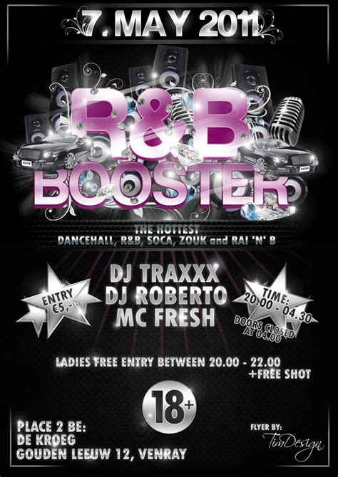 Rnb Booster Poster By Timdesignvenlo On Deviantart