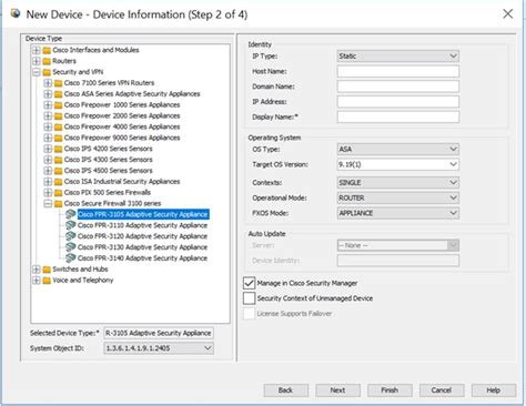 User Guide For Cisco Security Manager Managing Firewall Devices