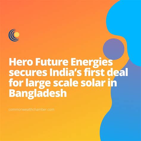 Hero Future Energies Secures Indias First Deal For Large Scale Solar