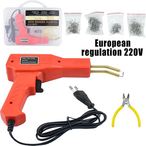 Plastic Welding Machine 50w Plastic Welder Hot Stapler Car Bumper Repair Welding Tool With
